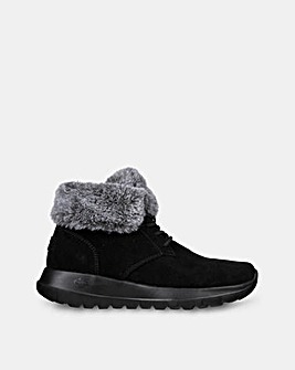 Skechers On the Go Plush Dreams Lace Up Boots D Fit