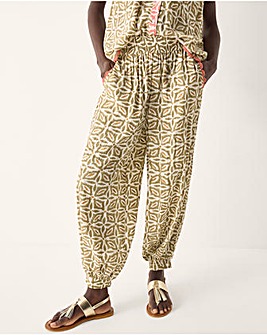 Monsoon Elma Print Harem Trousers
