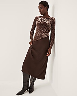 Monsoon Delia Midi Slip Dress