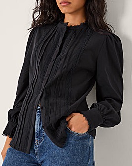Monsoon Layla Lace Trim Shirt