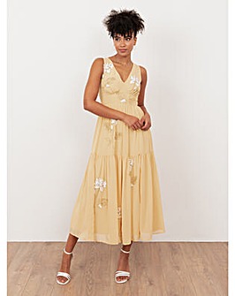 Maya Deluxe Embellished Dress