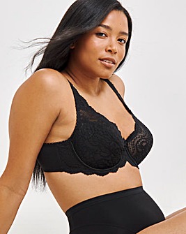 Playtex Flower Lace Full Cup Wired Bra