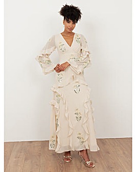 Maya Deluxe Embellished Dress