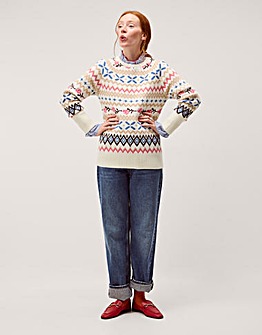 Monsoon Fee Fair Isle Jumper