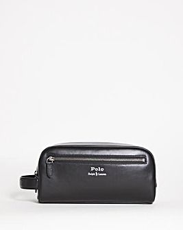 Polo Ralph Lauren Leather Shave Kit Bag