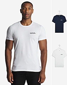 Levi's 2 Pack Short Sleeve Graphic T-Shirts