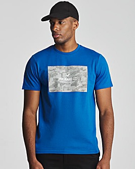 Voi Royal Blue Graphic T-Shirt Long