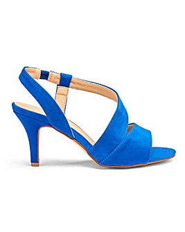 Asymmetric Slingback Sandals Extra Wide EEE Fit