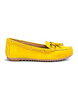 Premium Suede Tassel Loafers Wide E Fit
