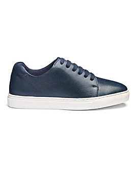 Leather Lace Up Leisure Shoes Wide E Fit