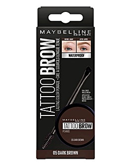 Maybelline Tattoo Brow Pomade Pot - Dark Brown