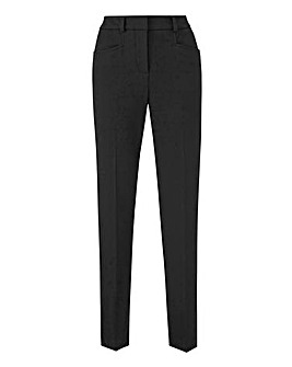 Black Everyday Kate Slim Leg Trousers Regular