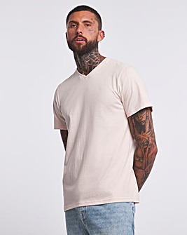 V-neck T-shirt Long