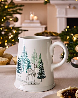 Winter Stag Serving Jug