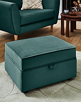 Gray & Osbourn Jonas Storage Footstool