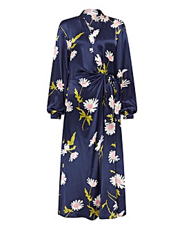 Finery London Adalia Satin Daisy Dress