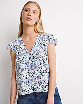 Whistles Tulip Meadow Blance Top