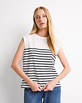 Whistles Breton Striped Vest Top