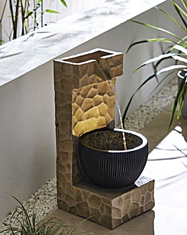 Solar Powered Pot Fountain