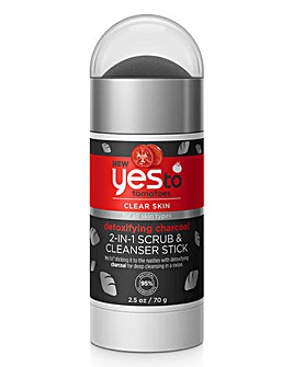 Yes To Tomatoes Detoxifying Charcoal 2-in-1 Scrub & Cleanser Stick