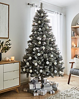 Grey Glitter Christmas Tree