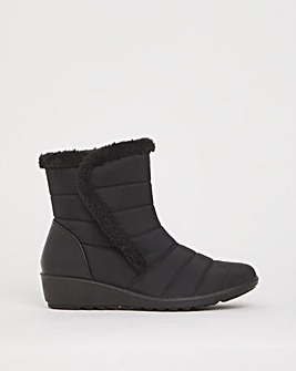 Cushion Walk Winter Boot Wide E Fit