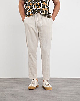 Linen Tapered Fit Trouser