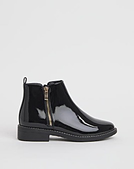 Cushion Walk Zip Chelsea Boot Wide E Fit