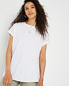 White Slouch T-Shirt
