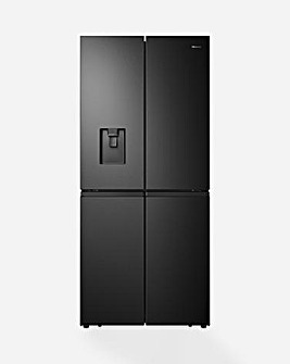 Hisense RQ560N4WBF American Fridge Freezer - Black