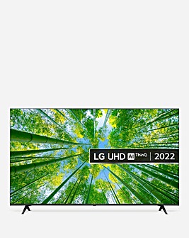 LG LED UQ80 55 4K Smart TV- 55UQ80006LB