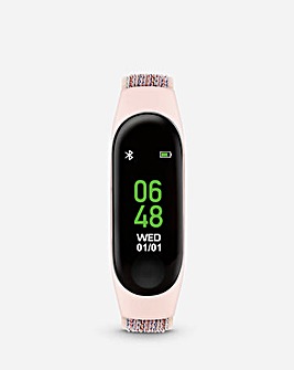 Tikkers Series 1 Fitness Kids Activity Tracker - Pink Velcro