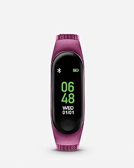 Tikkers Series 1 Fitness Kids Activity Tracker - Purple Velcro