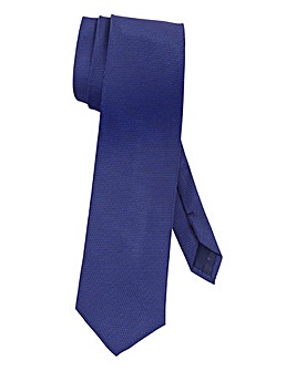 Navy Plain Tie
