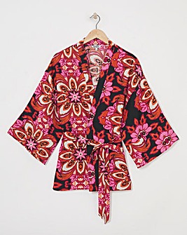 Ro&Zo Moroccan Rose Kimono