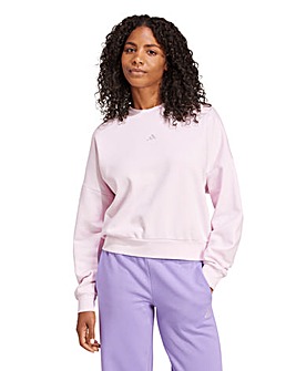 adidas Small Logo Fleece Sweatshirt