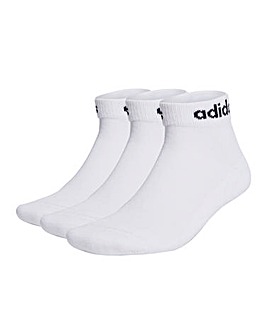 adidas Linear Ankle 3 Pack Socks