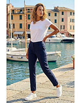 Roman Cotton Stretch Chino Trousers