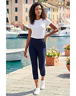Roman Petite Cropped Stretch Trouser