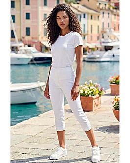 Roman Petite Cropped Stretch Trouser