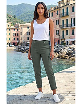 Roman Turn Up Stretch Cargo Trousers