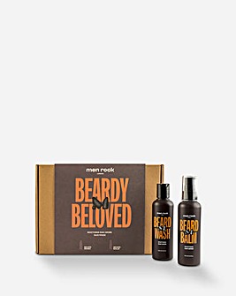 Men Rock Beard Duo Kit- Oak Moss Includes Beard Balm And Beard Oil