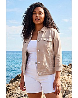 Roman Curve Bengaline Pocket Jacket