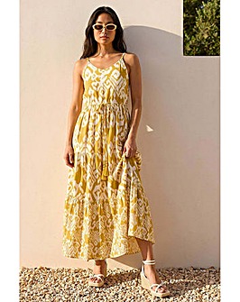 Roman Petite Abstract Strappy Dress