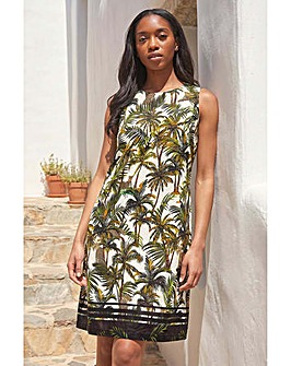 Roman Petite Sleeveless Shift Dress