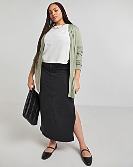 Sage Edge to Edge Cardi