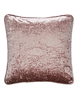Crushed Velvet Filled Cushion