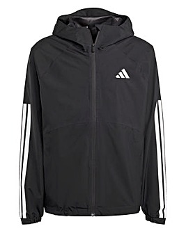 adidas 3 Stripes Hooded Rain Jacket