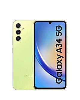 Samsung Galaxy A34 5G 256GB - Awesome Lime