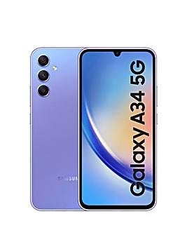 Samsung Galaxy A34 5G 256GB - Awesome Violet